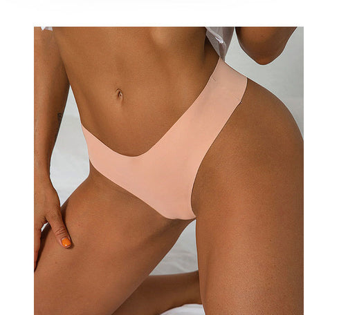 Women's Underwear Perfectly Thong Panty Low Waist Brief Panties