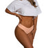 Women's Underwear Perfectly Thong Panty Low Waist Brief Panties