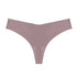 Women's Underwear Perfectly Thong Panty Low Waist Brief Panties