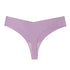 Women's Underwear Thong Panty Low Waist Lingerie Brief Panties