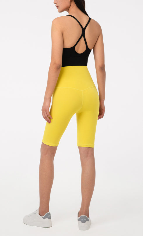 Women's V-Neck Spaghetti Strap Fitness Sport Yoga Bra