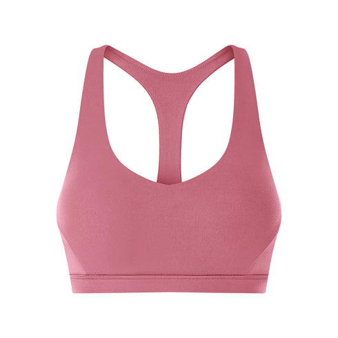 Women's V-neck Breathable Exercise Running Yoga Sports Bra