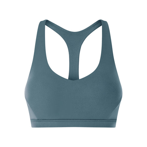 Women's V-neck Breathable Exercise Running Yoga Sports Bra
