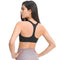Women's V-neck Breathable Exercise Running Yoga Sports Bra