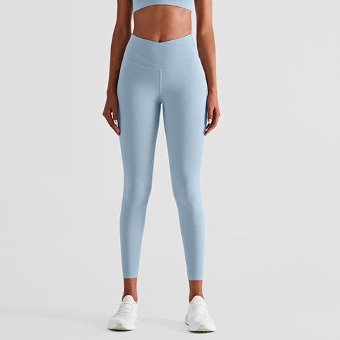 Women's Waist Control Outdoor Exercise Running Skinny Pants