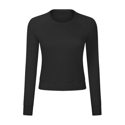 Women's Warm Long Sleeve Loose Running Sweatshirts