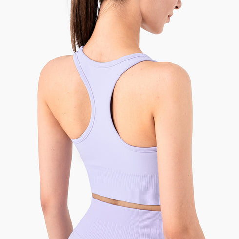 Women's Wide Straps Deep U Sports Fitness Yoga Tank