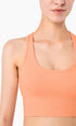 Women's Wide Straps Deep U Sports Fitness Yoga Tank