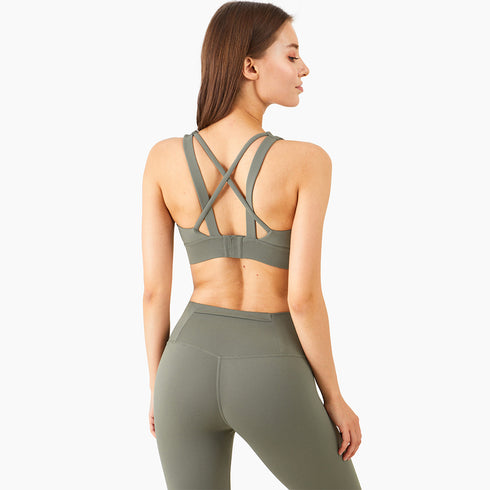 Women's Wide Straps Sports Fitness Outdoor Training Tank