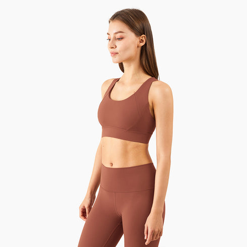 Women's Wide Straps Sports Fitness Outdoor Training Tank