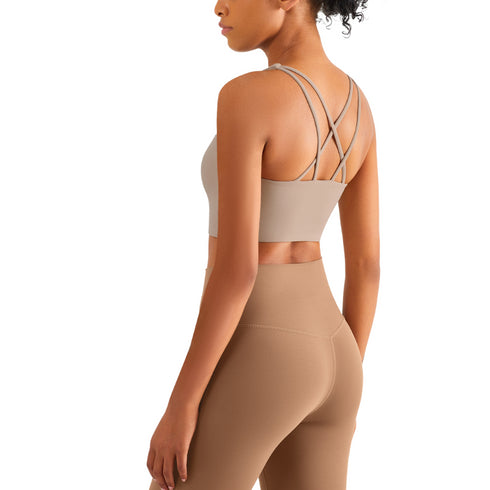Women's Winter Crisscross Back Activewear Bras
