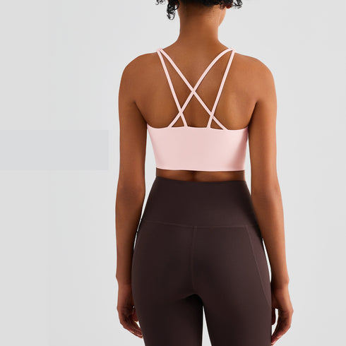 Women's Winter Crisscross Back Activewear Bras