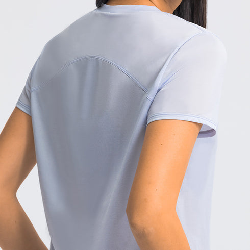 Women's Workout Casual Loose Athletic Yoga T-Shirt