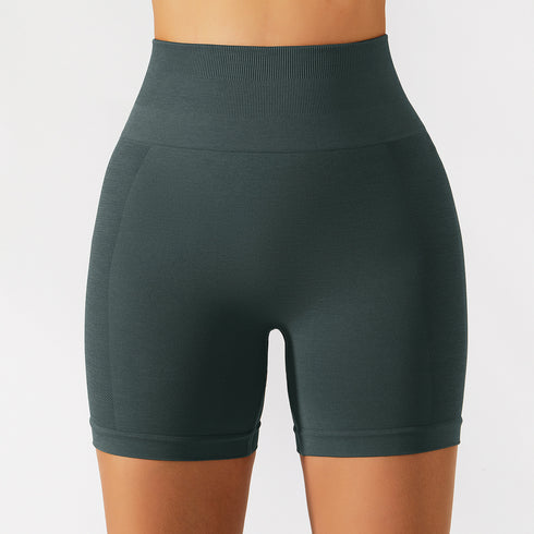 Women's Workout High Waisted Breathable Yoga Shorts
