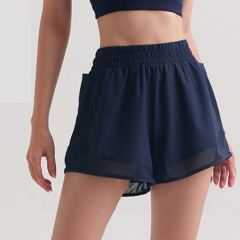 Women's Workout Running Loose Athletic Shorts with Pockets