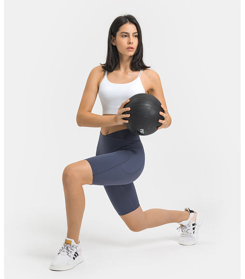 Women's Workout Soft Stretch Running Volleyball Shorts