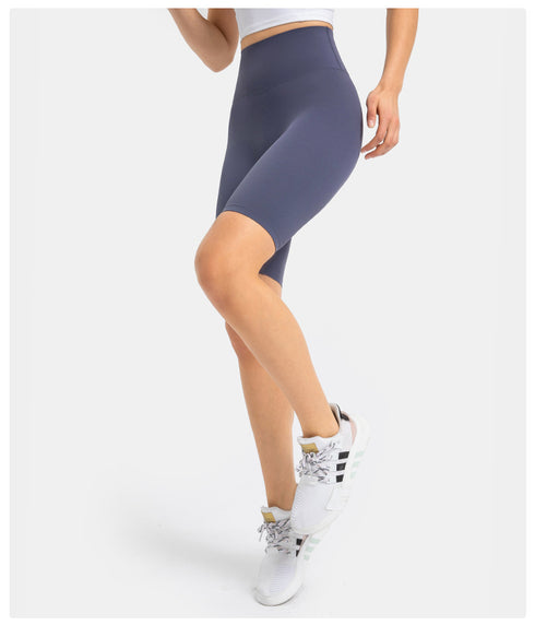 Women's Workout Yoga Soft Solid Stretch Shorts