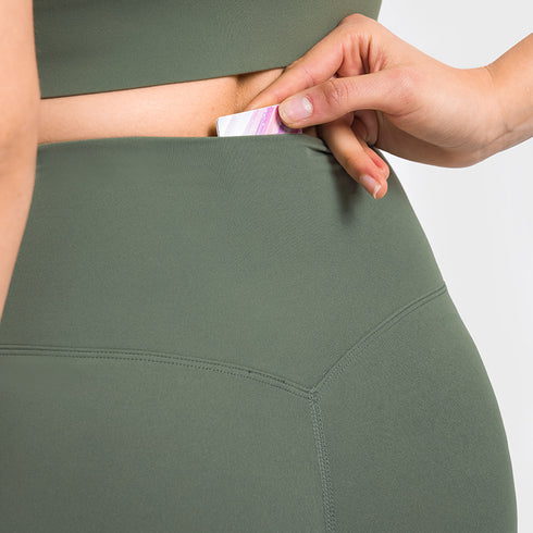 Women's Workout Yoga Soft Solid Stretch Shorts