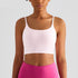 Women's Yoga Running Camisole Crop Spaghetti Strap Tank