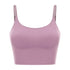 Women's Yoga Running Crop Tank with Bra Pads
