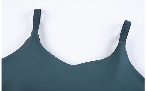 Women's Yoga Running Crop Tank with Bra Pads