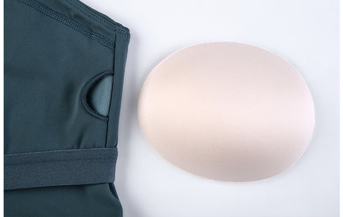 Women's Yoga Running Crop Tank with Bra Pads