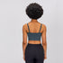 Women's Yoga Running Crop Tank with Bra Pads