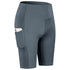Women's Yoga Running Gym Shorts with Side Pockets