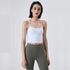 Women's Yoga Running Sleeveless Crop Tank with Bra Pads