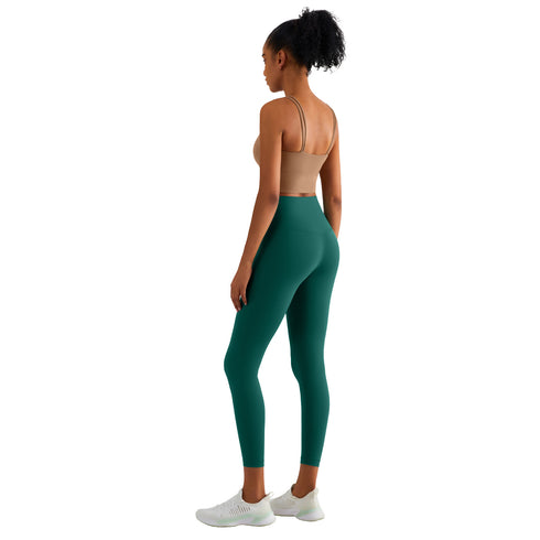 Women's Yoga Running Training Crop Spaghetti Strap Tank