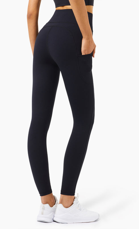 Women's Yoga Skinny Lift the Hips Leggings Pocket Pants