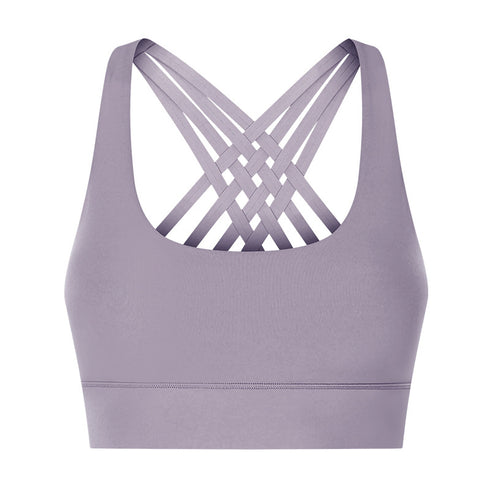 Women's Yoga Sports Padded Bra with Removable Cups
