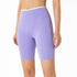 Women's Yoga Workout Cycling High Waist Breathable Shorts