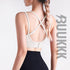Women's Yoga Workout Fitness Cross Back Sports Bra