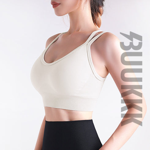 Women's Yoga Workout Fitness Cross Back Sports Bra