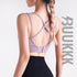 Women's Yoga Workout Fitness Cross Back Sports Bra