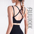 Women's Yoga Workout Fitness Cross Back Sports Bra