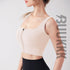 Women's Yoga Workout High Impact Support Sports Zipper Bra