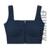 Women's Yoga Workout High Impact Support Sports Zipper Bra