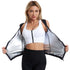 Women's Zipper Hot Sweat Slimming Tummy Control Shapewear Tank
