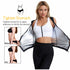 Women's Zipper Hot Sweat Slimming Tummy Control Shapewear Tank