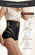 Women's Zipper Rows Clasp Tummy Control Butt Lifters Shapewear
