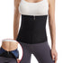 Women's Zipper Waist Trainer Hot Sweat Tummy Control Body Shaper