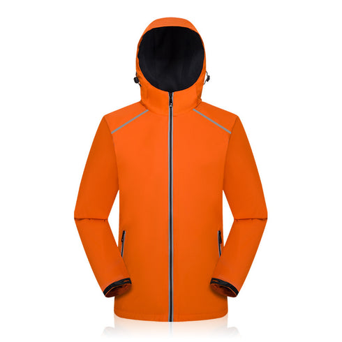 Work Wear Reflective Plus Size Windproof Winter Jacket