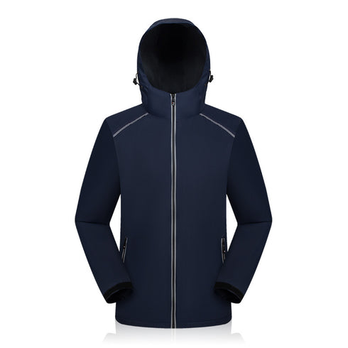 Work Wear Reflective Plus Size Windproof Winter Jacket