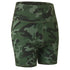Workout Camo Printing Women's Running Skinny Yoga Shorts