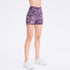 Workout Camo Printing Women's Running Skinny Yoga Shorts