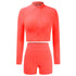 Yoga Fashion Women's Tracksuit Two Piece Long Sleeve Sport Suit