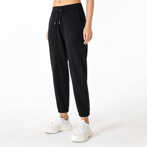 Young Women's Loose Casual Athletic Fitness Yoga Pants