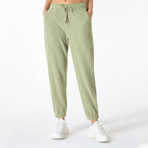 Young Women's Loose Casual Athletic Fitness Yoga Pants